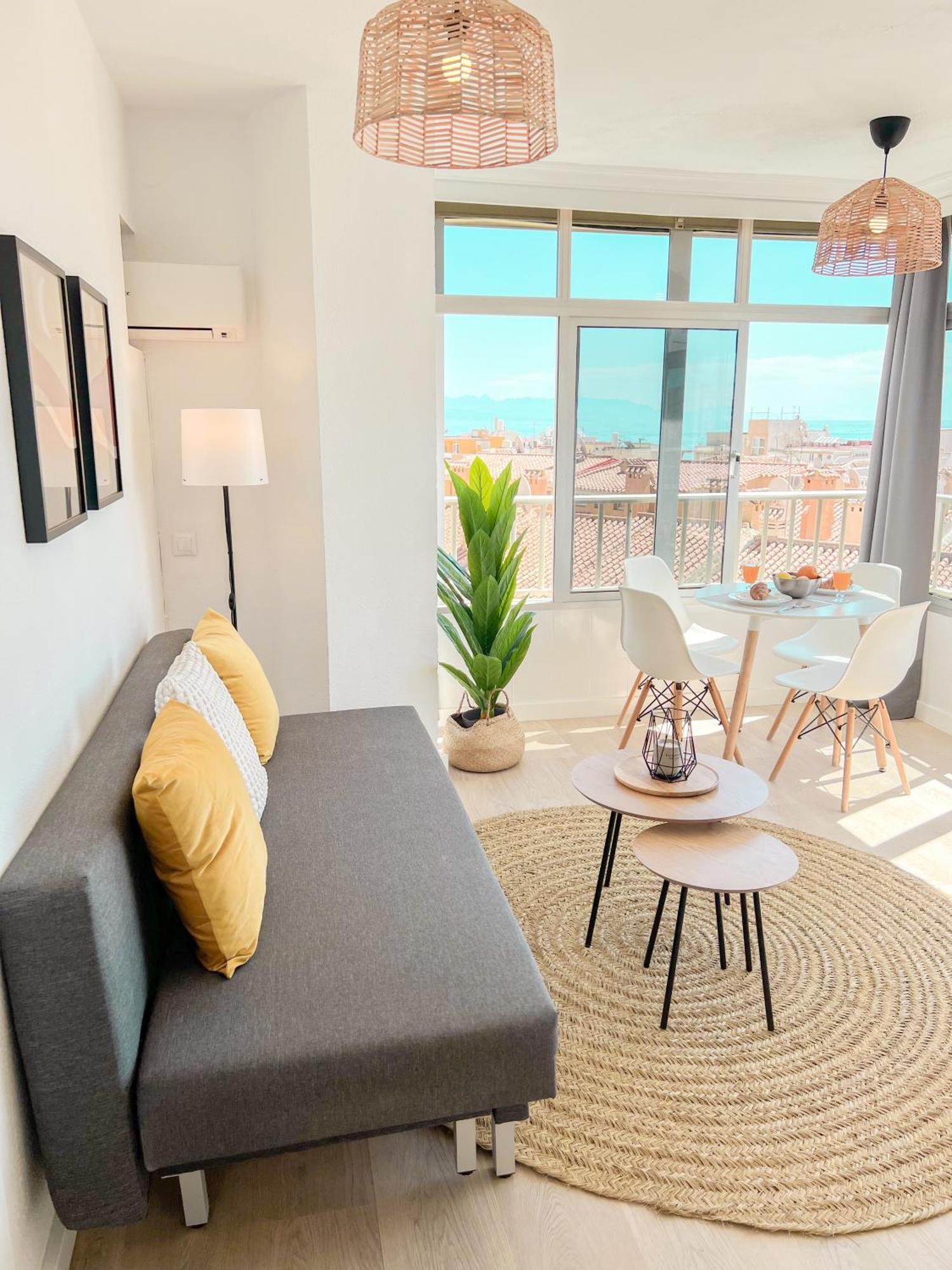 Palm Beach Aparment Sea Views Torremolinos Ngoại thất bức ảnh